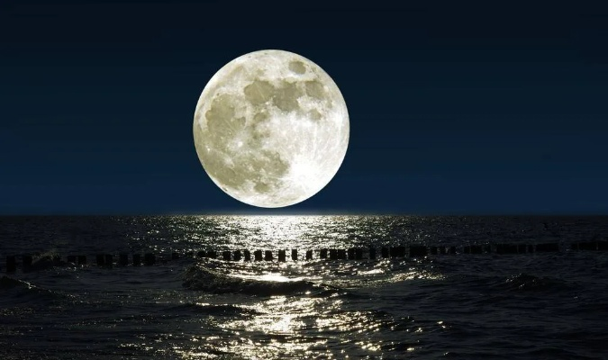 月升沧海（月升沧海，诗意天象与人生感悟）